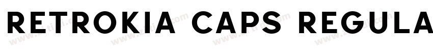 Retrokia Caps Regula字体转换